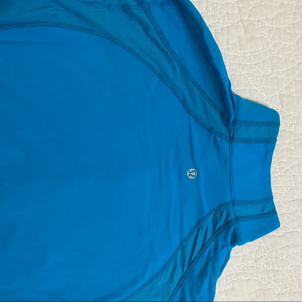 LULULEMON ATHLETICA Women Blue Half Zip - Picture 6 of 7